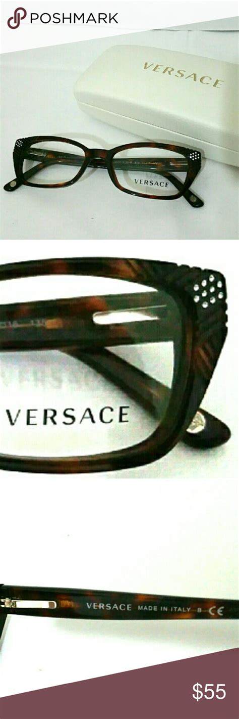 versace frames with rhinestones|More.